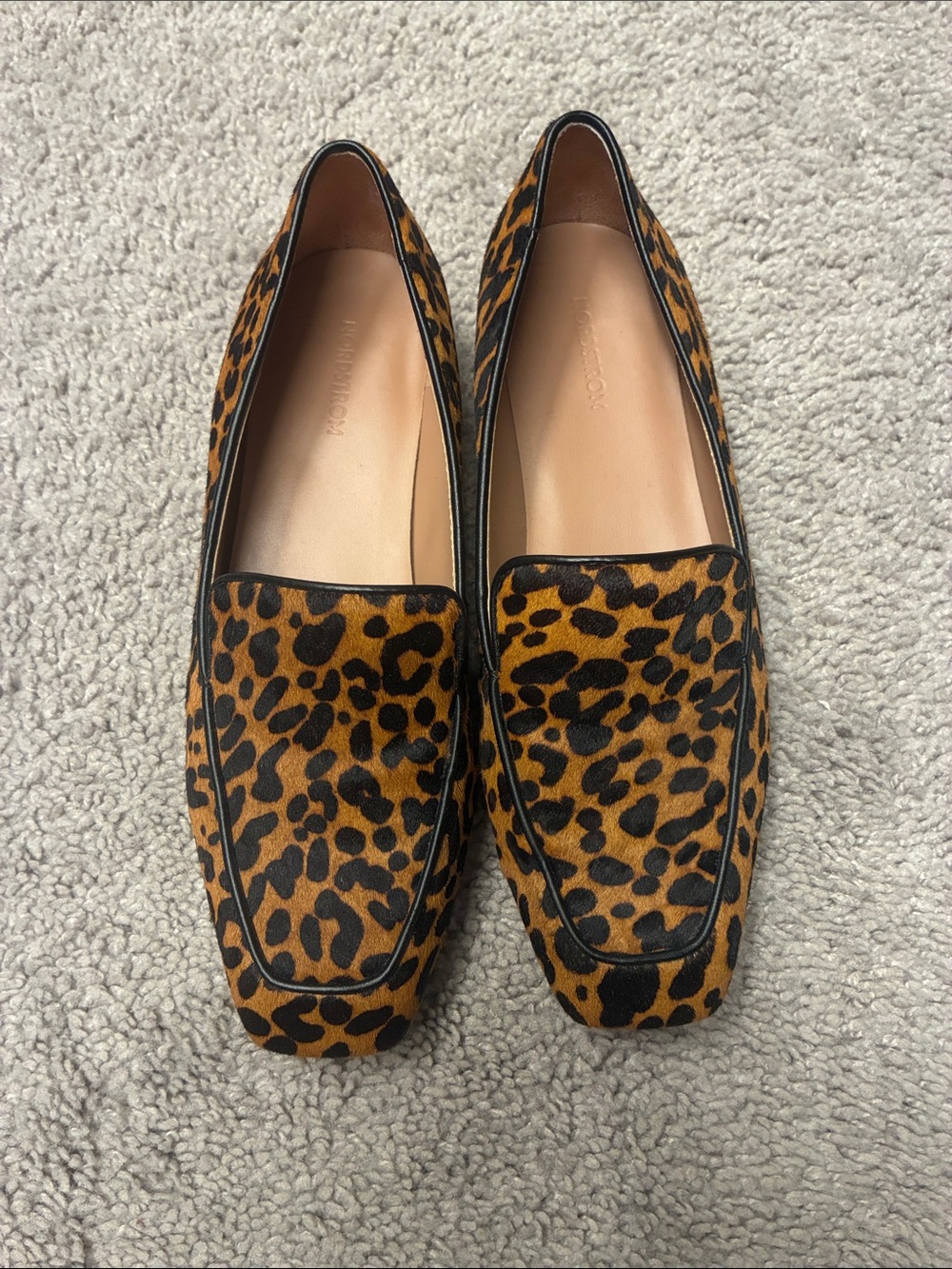 Nordstrom Ruiz Leopard Print Women's Loafers - Slip-On Casual Flats
